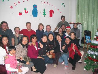 Christmas Eve with the teachers