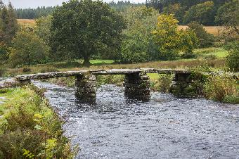 Clapper bridge Postbridge Devon