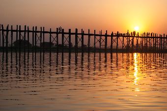U Bein Bridge Burma