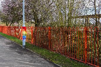 Fen Ditton School railings