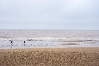 A Lincolnshire beach in July!